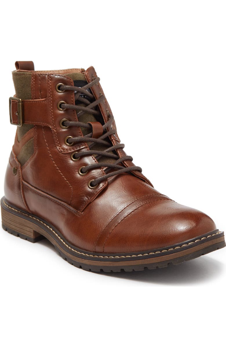MADDEN Tannin Cap Toe Boot, Main, color,
