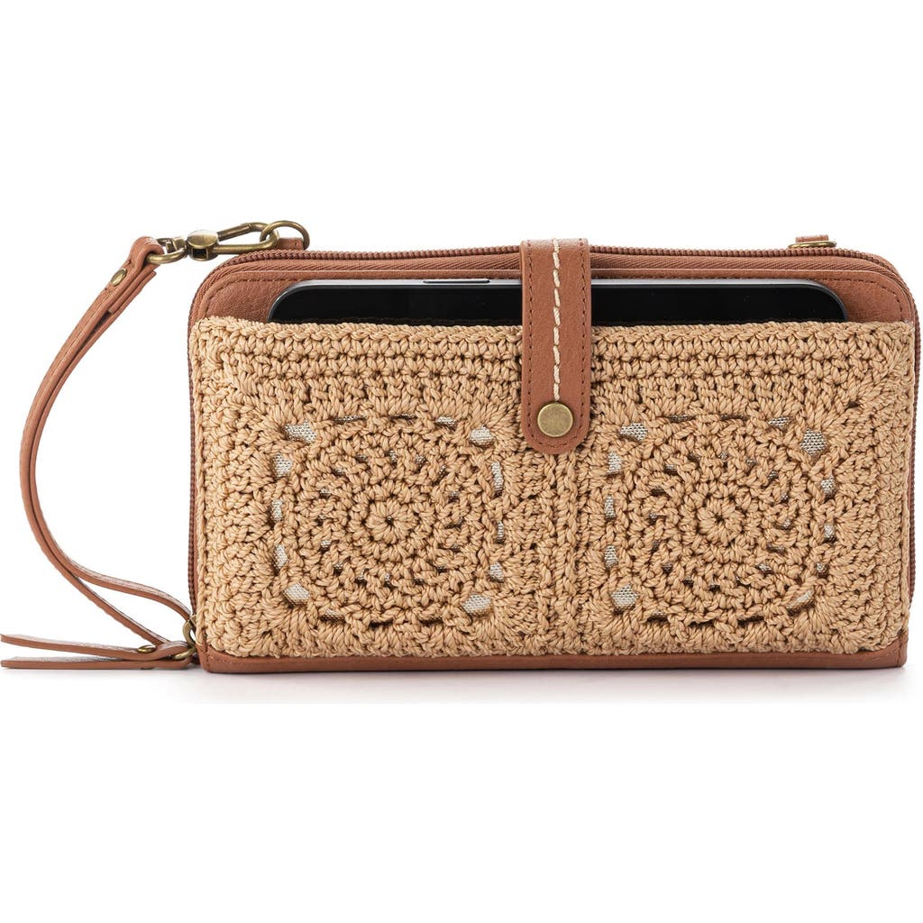 The Sak Iris Smartphone Crossbody In Bamboo Medallion