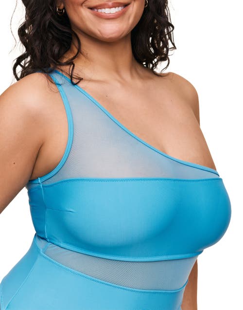 Shop Adore Me Kimora Swimwear One Piece In Medium Blue