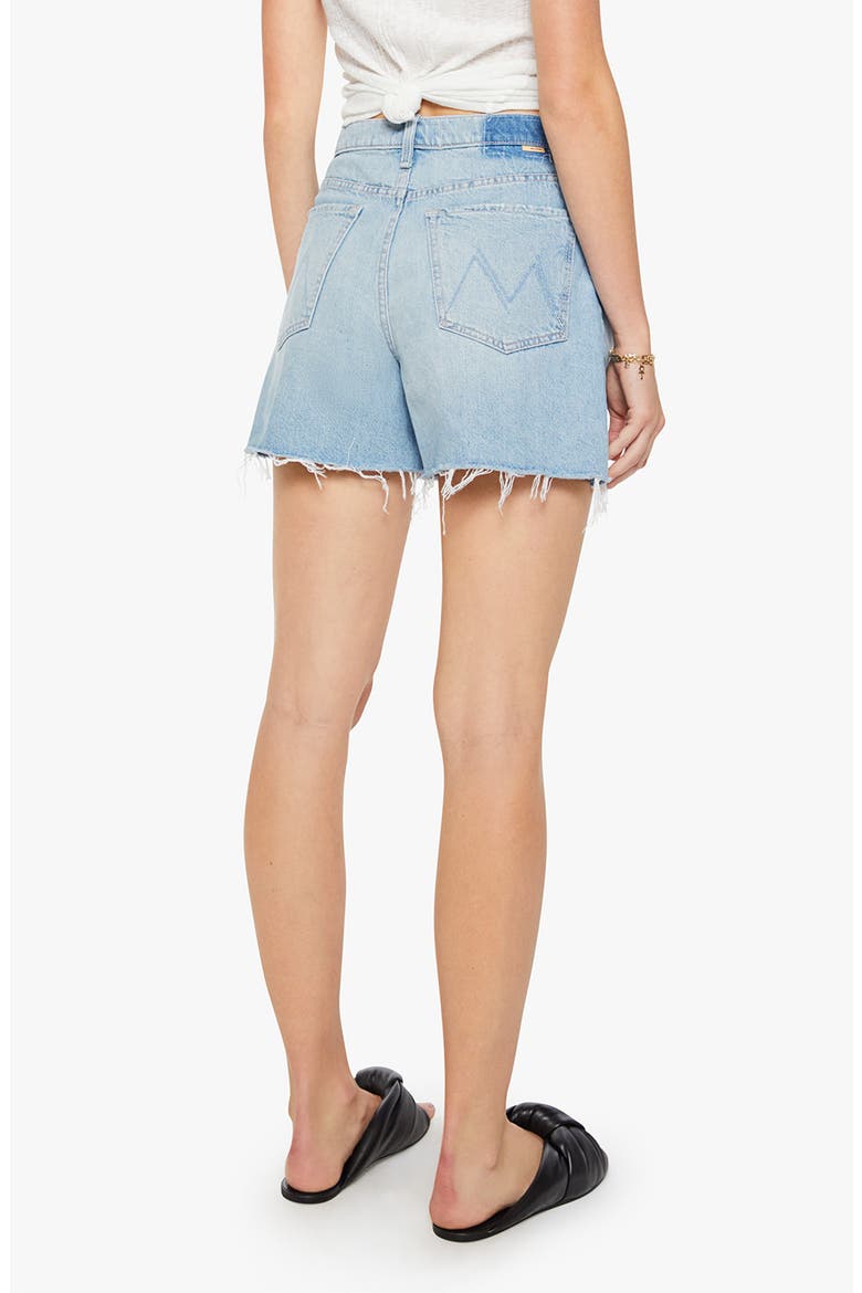 The Extra Mile Cutoff Denim Shorts, Alternate, color, HEAD RUSH