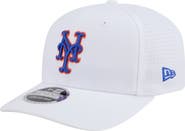 New Era Men's New Era White New York Mets COOLERA 9SEVENTY Adjustable Hat