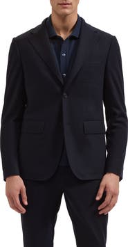 Bugatchi Two Button Wool Blend Blazer