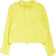 Outdoor Voices Hooded Half Zip Windbreaker