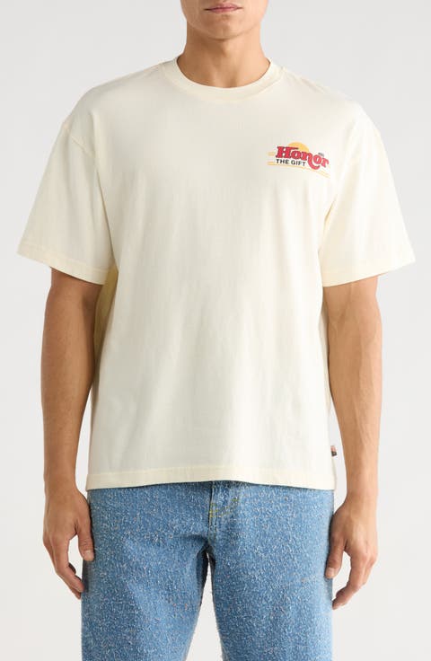 Honor Sign Cotton Graphic T-Shirt