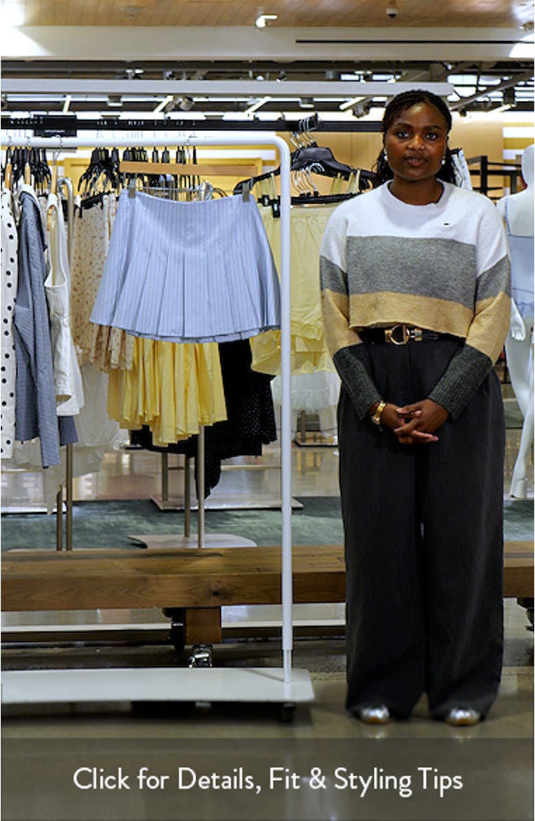 Zoela Pleat Miniskirt, sales video thumbnail