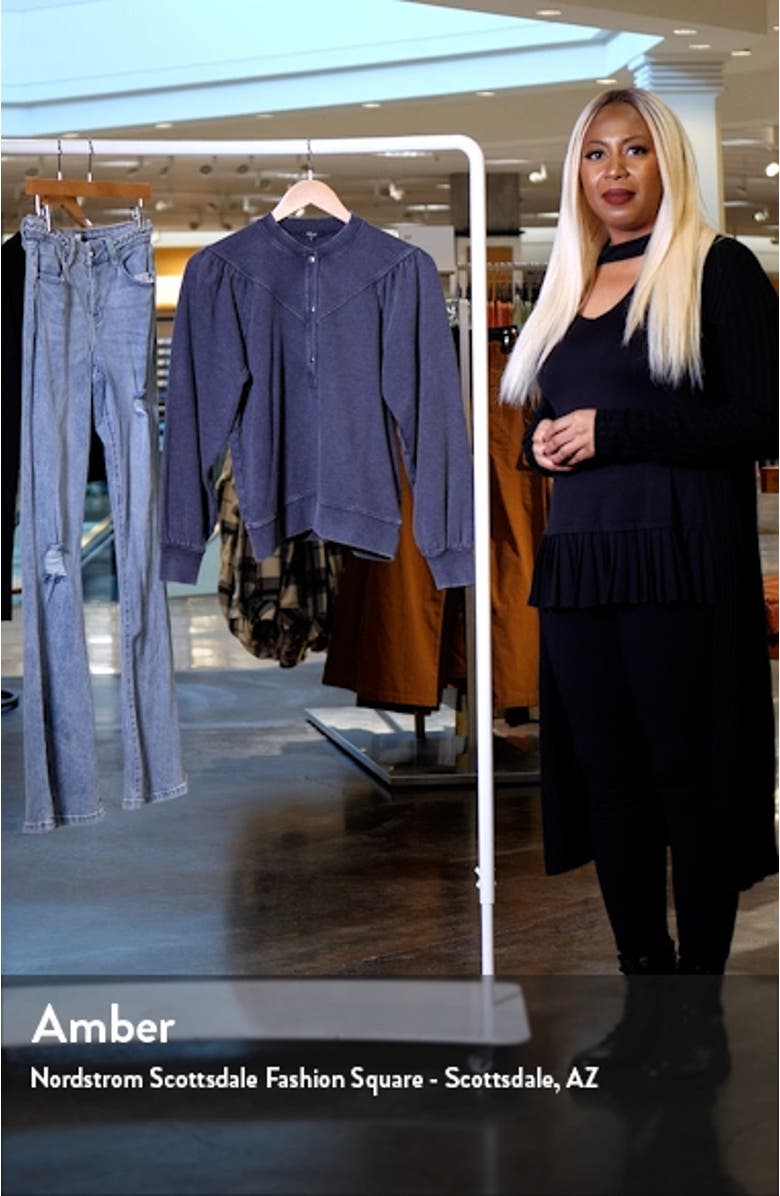 Dex Snap Placket Sweatshirt, sales video thumbnail