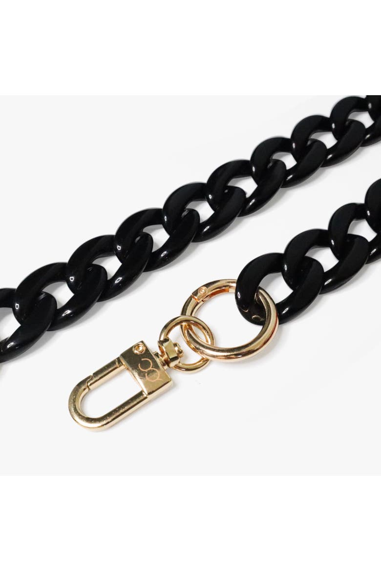 Curby Phone Chain, Alternate, color, Black