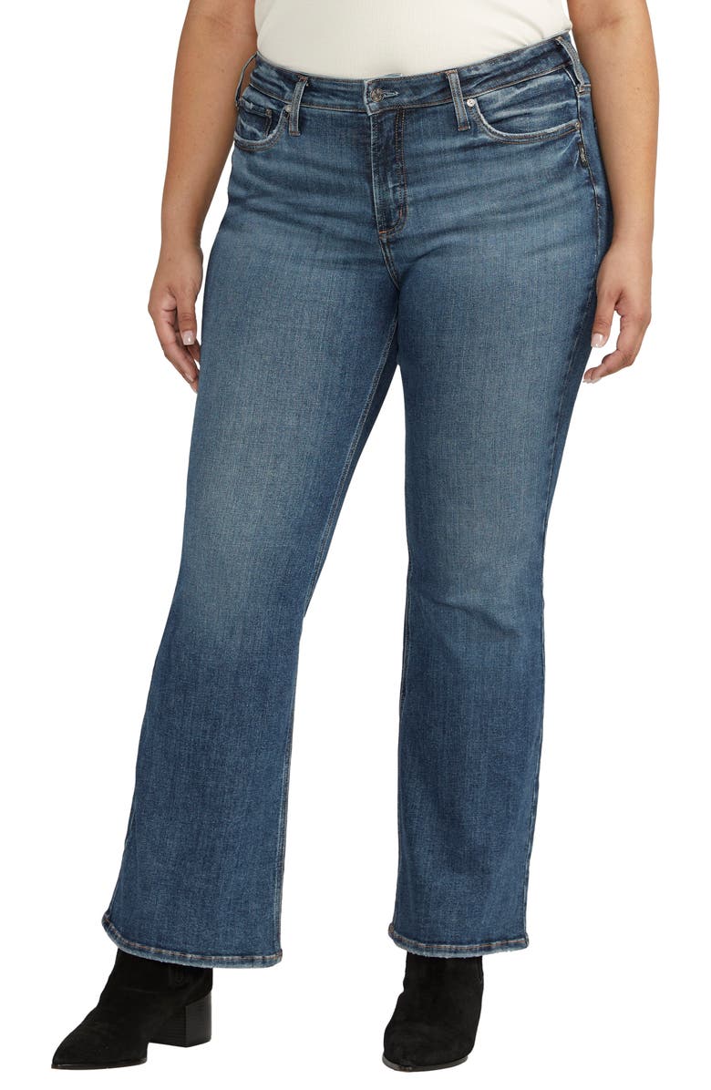 Silver Jeans Co. Most Wanted Flare Jeans, Main, color,