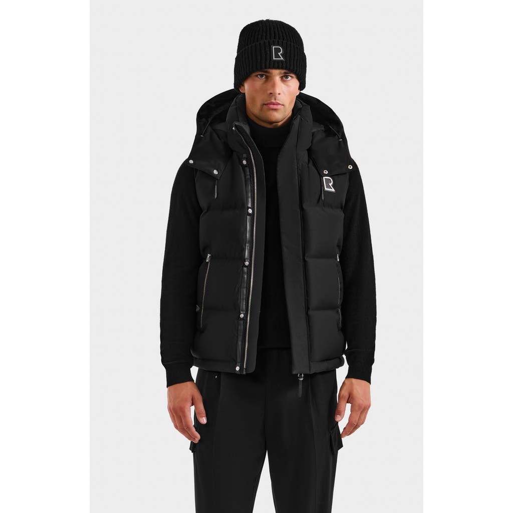 Rudsak Ren Heritage Down Puffer Vest In Black