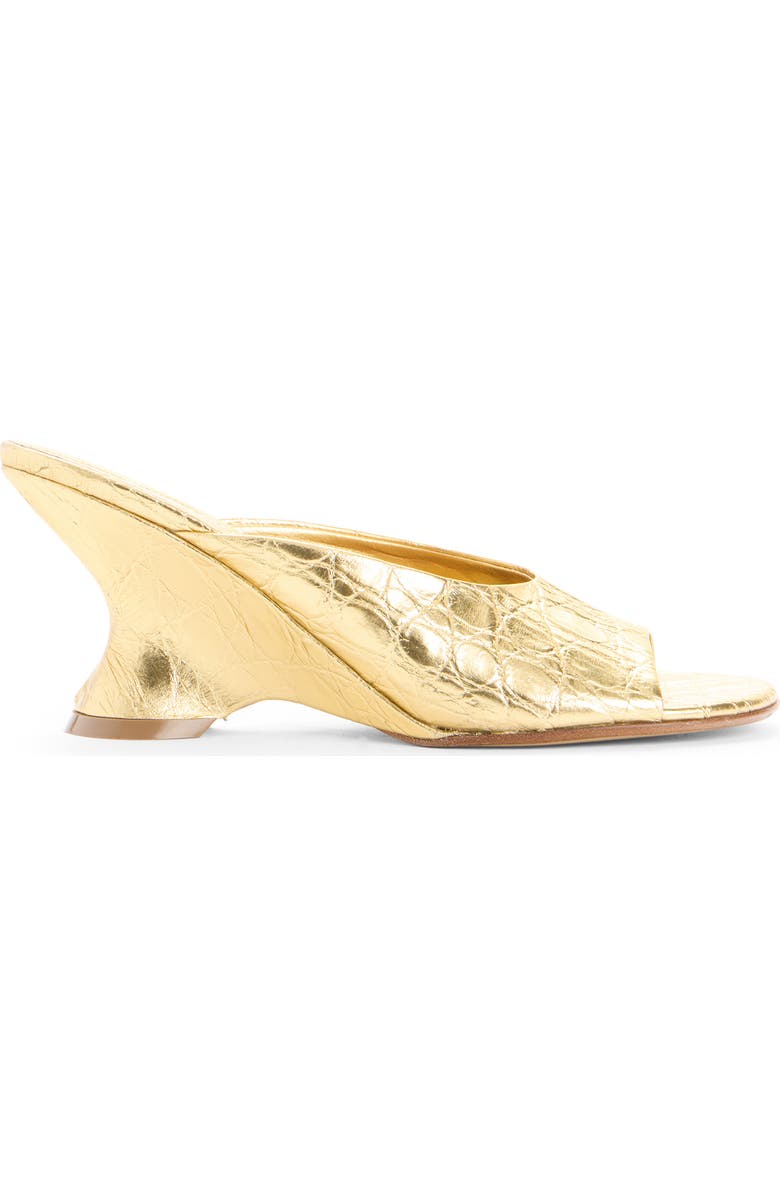 Dries Van Noten Wedge Slide Sandal, Alternate, color, 954 Gold