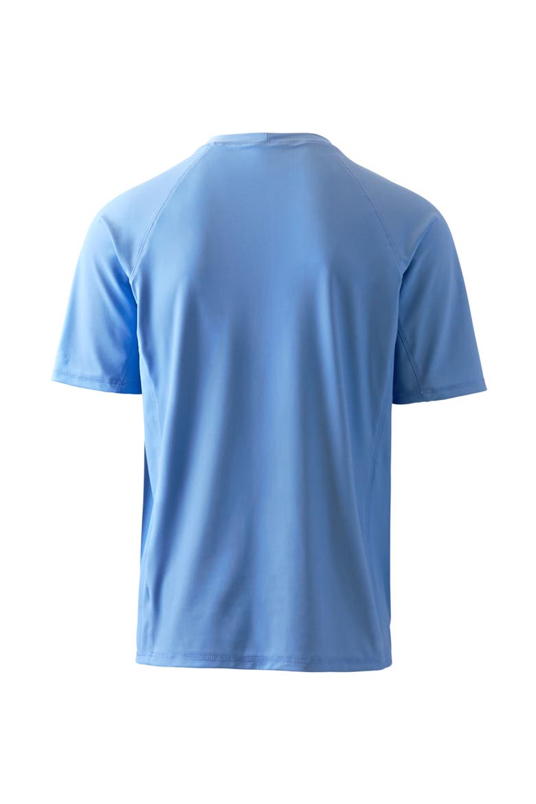 Short Sleeve Crew Sun & Swim Shirt, Alternate, color, Light Blue