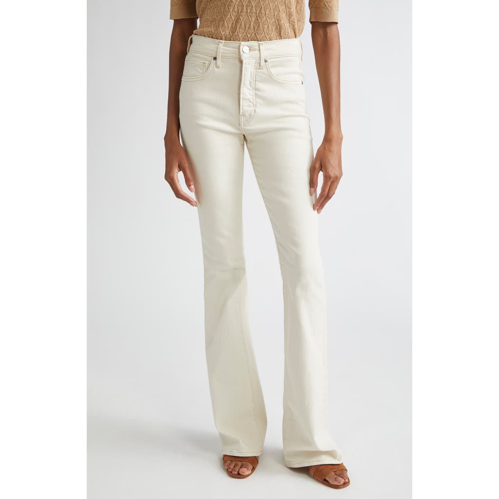 Veronica Beard Beverly High Waist Skinny Flare Jeans