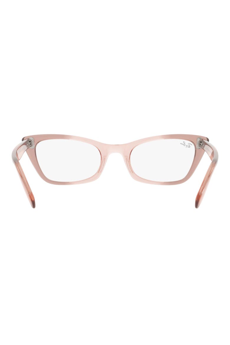 RX5499 47mm Cat Eye Optical Glasses, Alternate, color, TRANSPARENT PINK