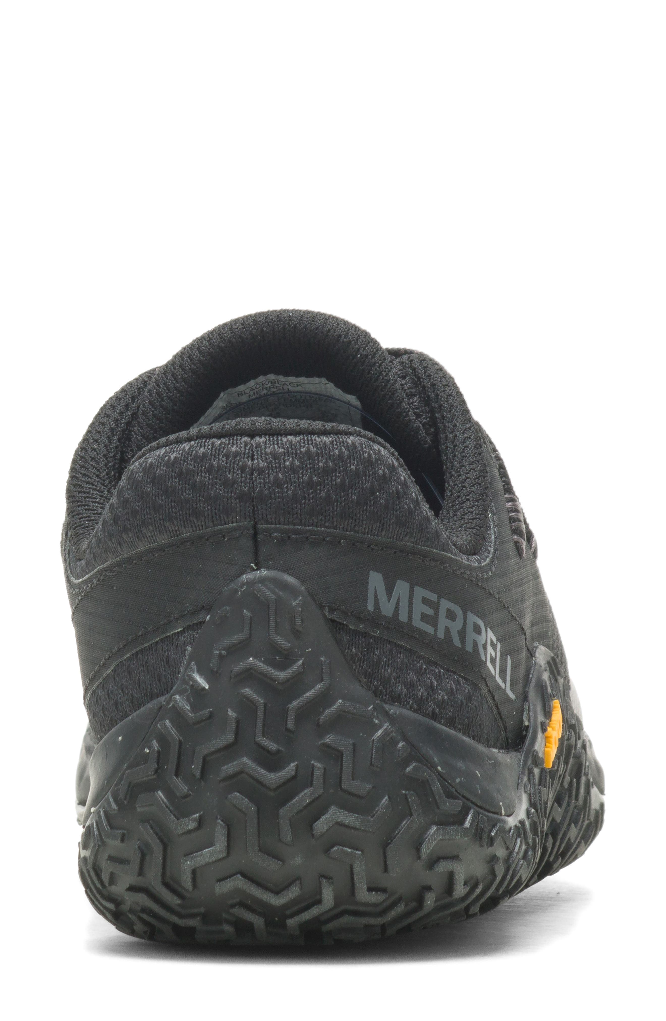 Merrell Trail Glove 7 Hiking Sneaker, Alternate, color, Black/ Black