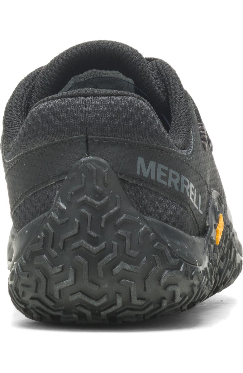 Merrell Trail Glove 7 Hiking Sneaker, Alternate, color, Black/ Black