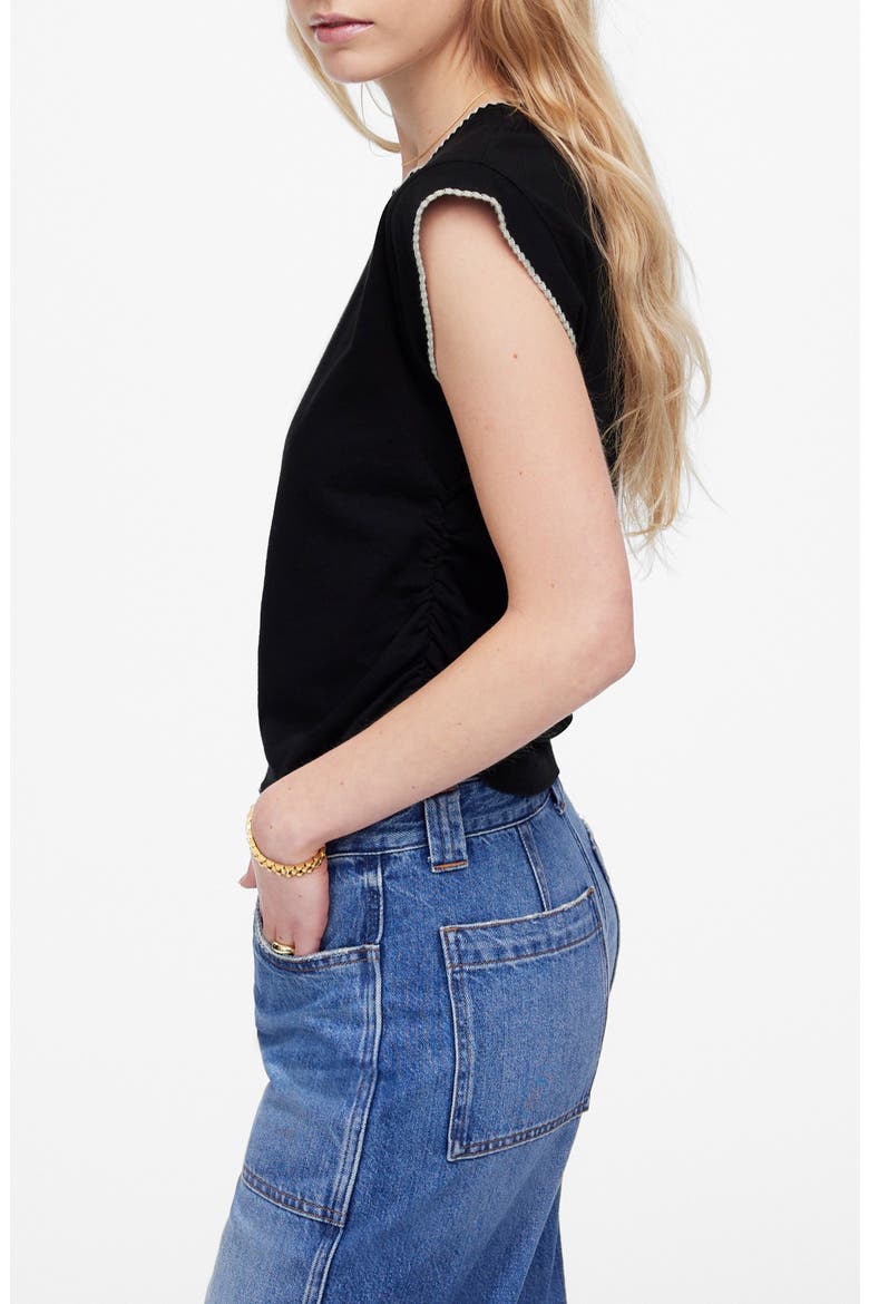 Sutro Stitched Muscle Tee, Alternate, color, JET BLACK