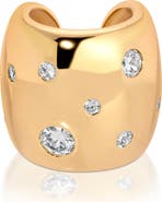 Ettika Scattered Cubic Zirconia Chunky Ear Cuff