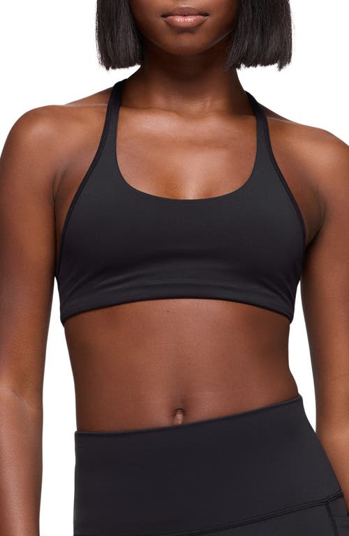 Prana Luxara Racerback Sports Bra In Black