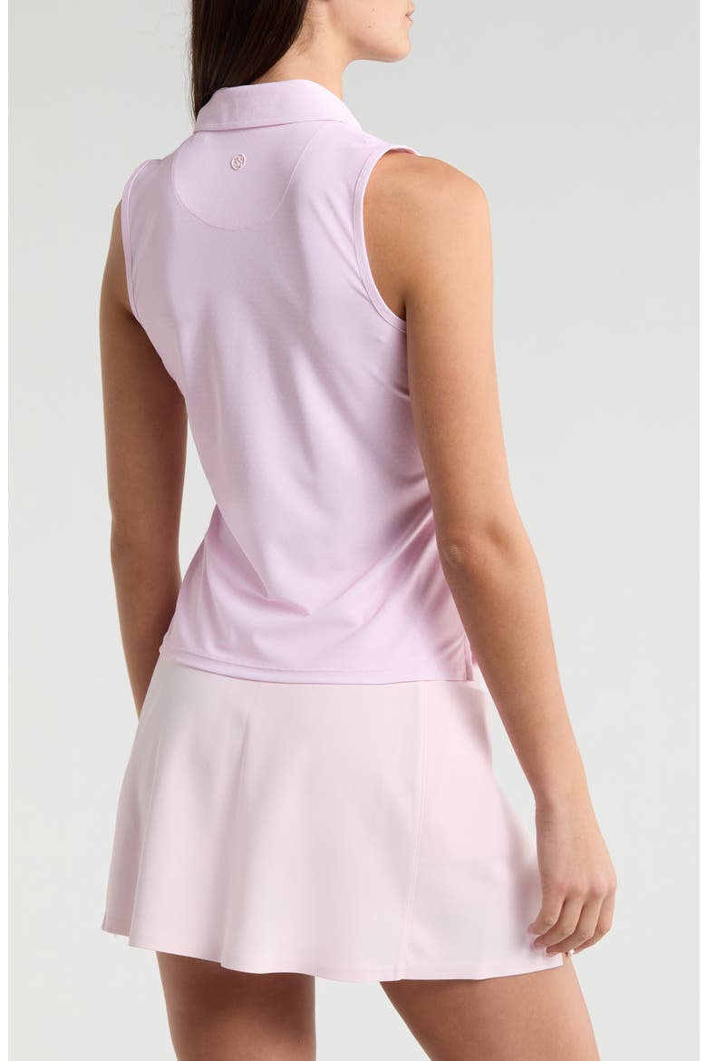 Golf Sleeveless Polo, Alternate, color, BLUSH