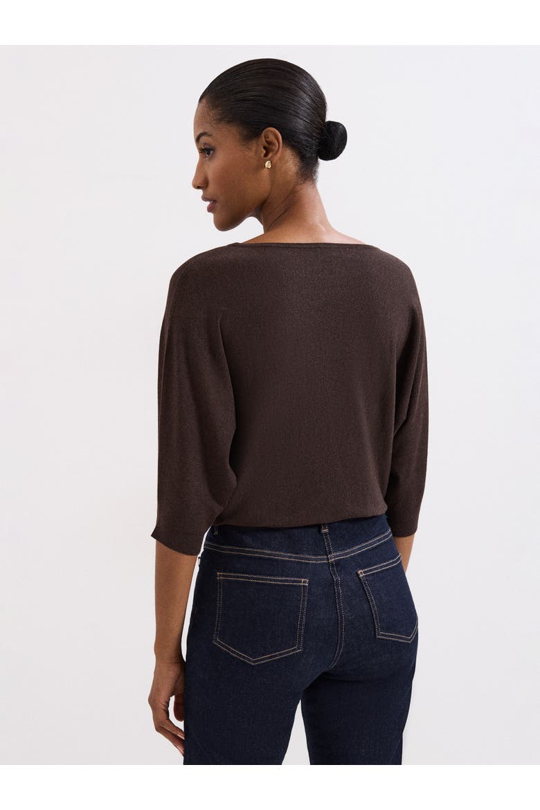 Cristine Knit Jumper, Alternate, color, Brown