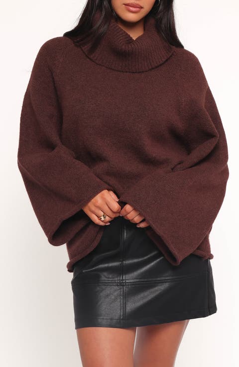 Bindy Oversize Turtleneck Sweater