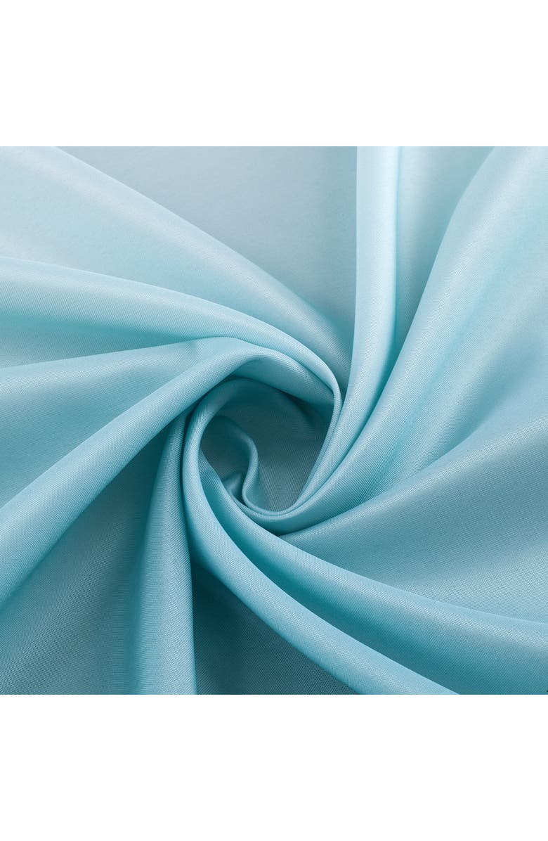 DAINTY HOME Ombré Shower Curtain, Alternate, color, Blue