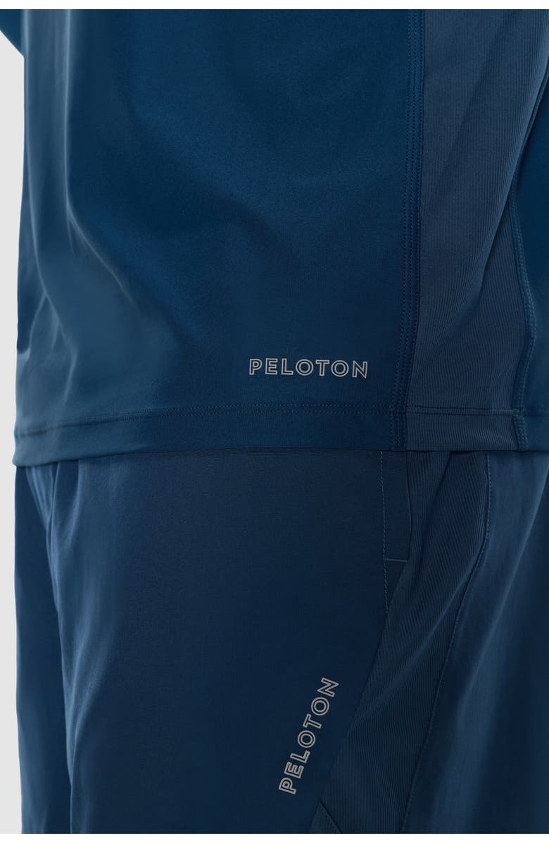 Peloton Essential Jersey Rib Long Sleeve, Alternate, color, Marine Navy