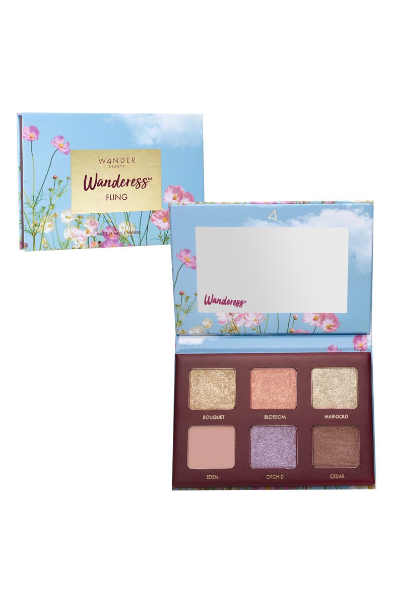 Wander Beauty Wanderess Fling Palette, Main, color, 