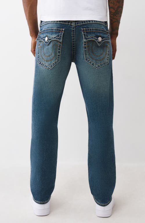 True Religion Geno Big T Flap Pocket Slim Jeans In Blue
