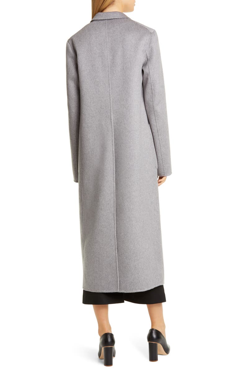 Adam Lippes Zibelline Patch Pocket Cashmere Car Coat, Alternate, color, 