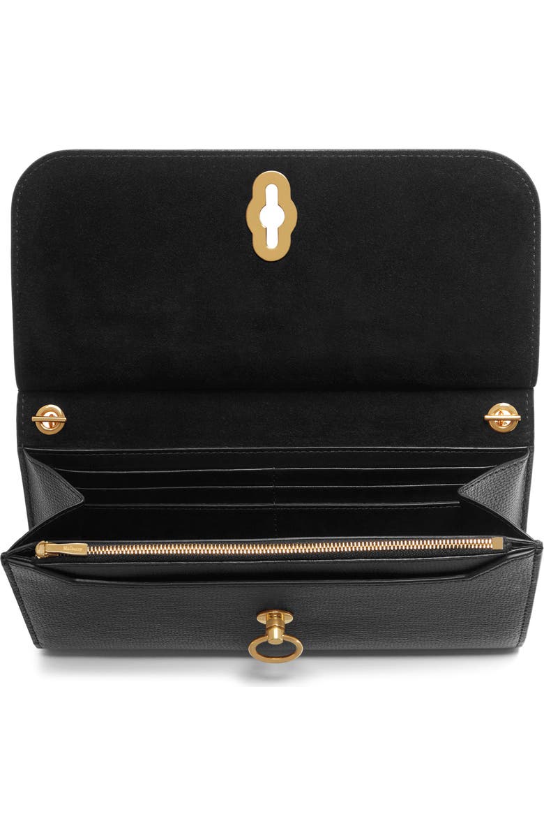 Mulberry Amberley Calfskin Leather Clutch, Alternate, color,