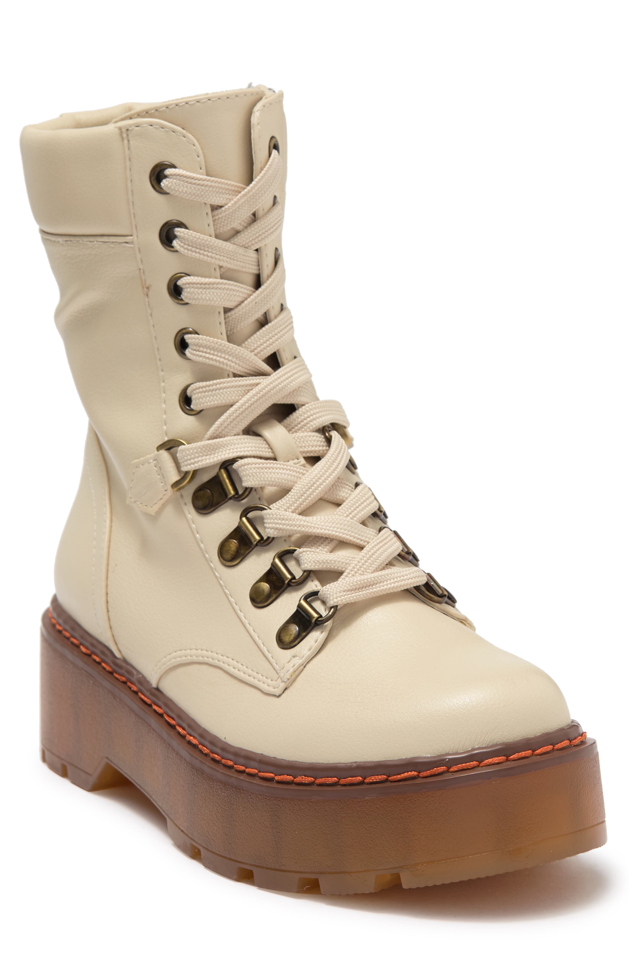 Circus NY by Sam Edelman Circus by Sam Edelman Sanders Lace-Up Platform Boot, Main, color, 
