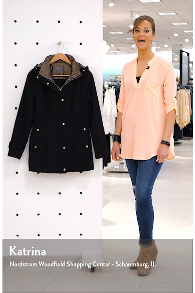 Hooded Raincoat with Detachable Liner video