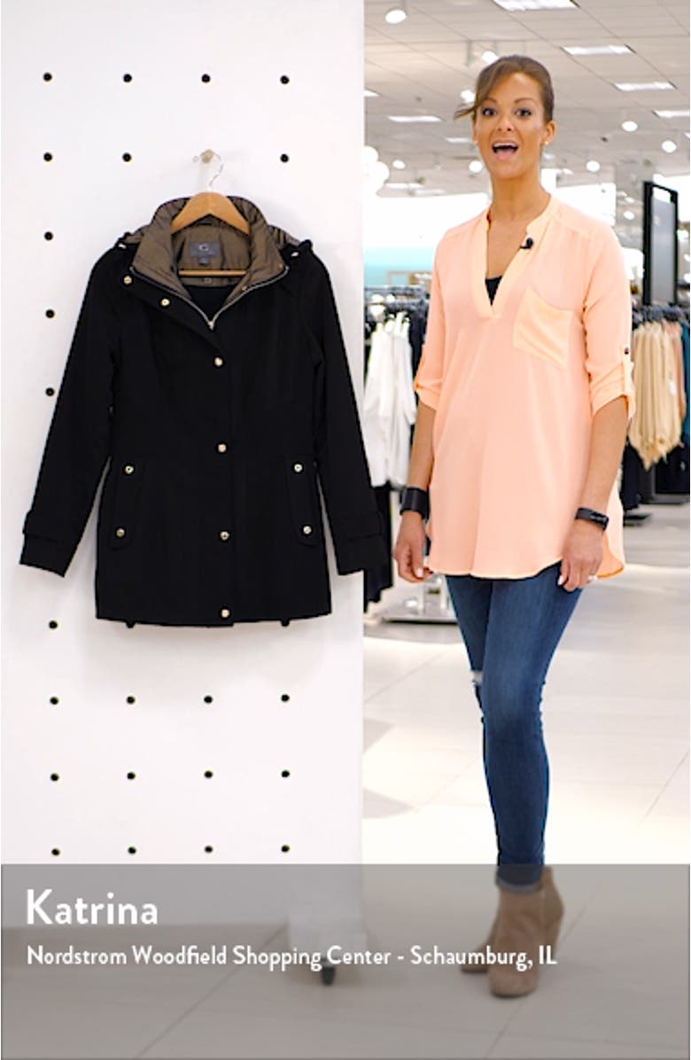 Hooded Raincoat with Detachable Liner, sales video thumbnail