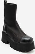 Prologue Shoes Jadelina Scuba Platform Sock Boot