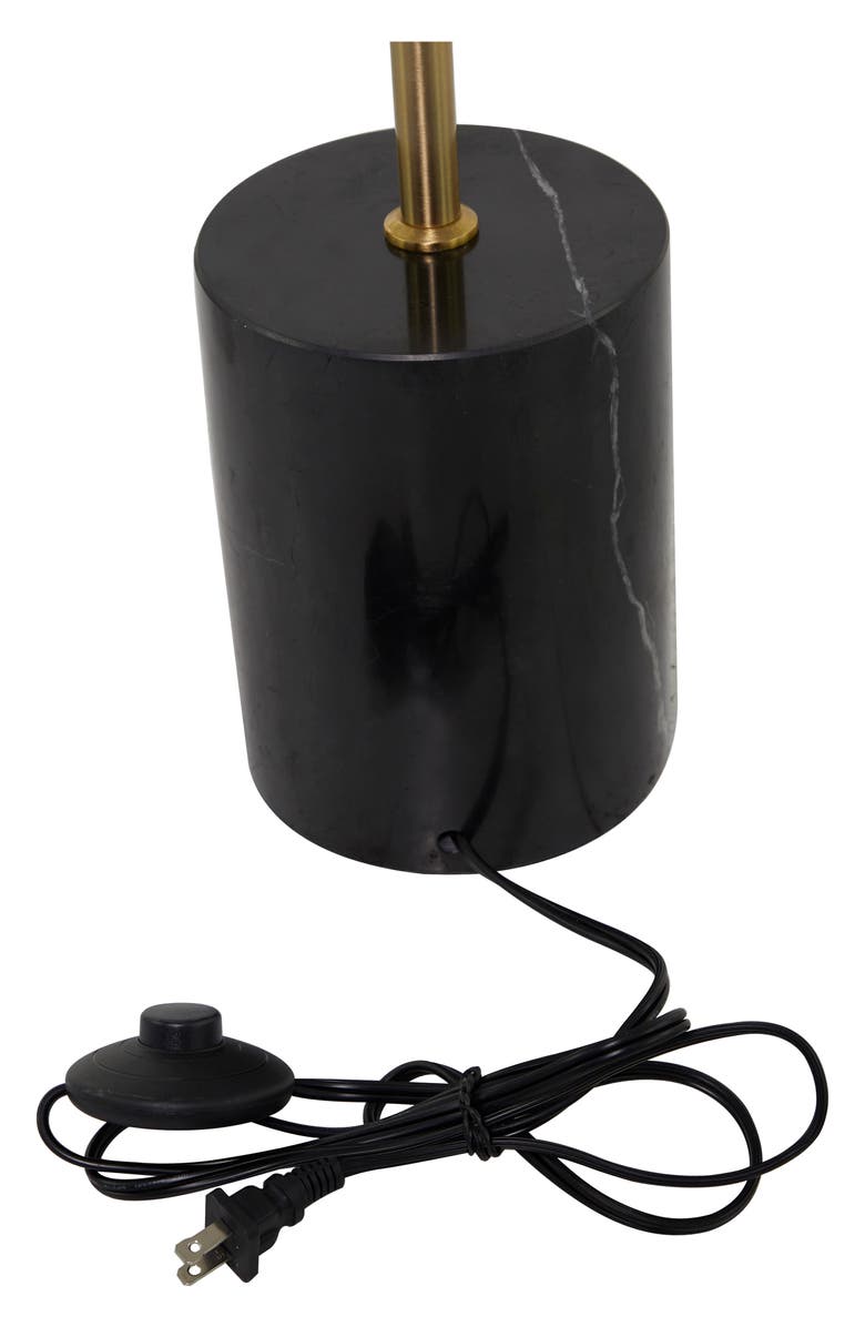 GINGER BIRCH STUDIO Black Metal Contemporary Floor Lamp, Alternate, color, 