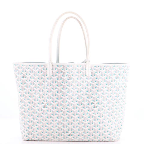 Saint Louis Tote Claire Voie Coated Canvas PM