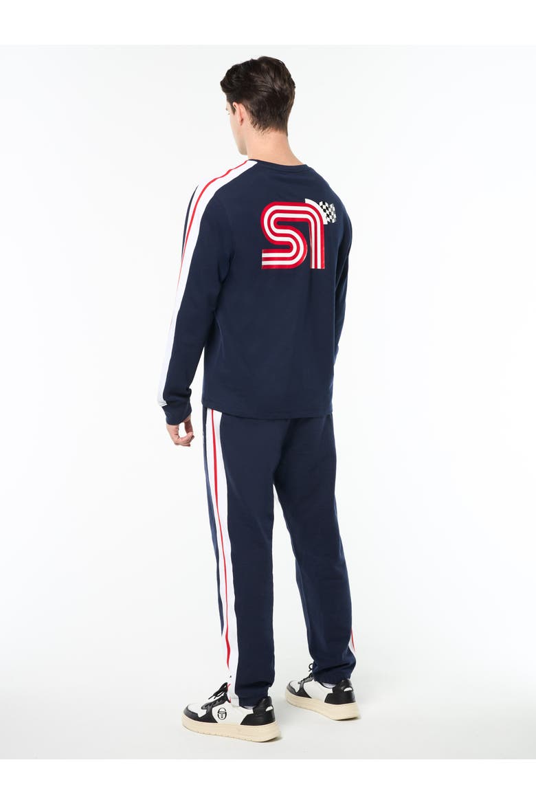 Macchina Long Sleeve T-Shirt, Alternate, color, MARITIME BLUE