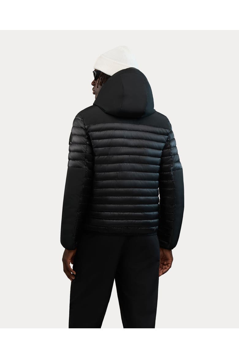 Cliff Lightweight Packable Puffer, Alternate, color, Black