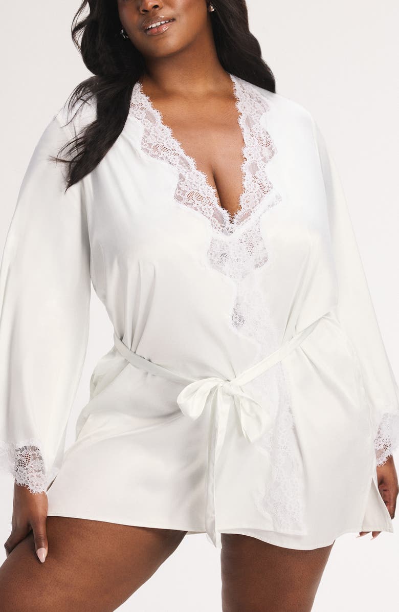 SAVAGE X FENTY Nite Shade Short Sleep Robe, Alternate, color, Hazy White