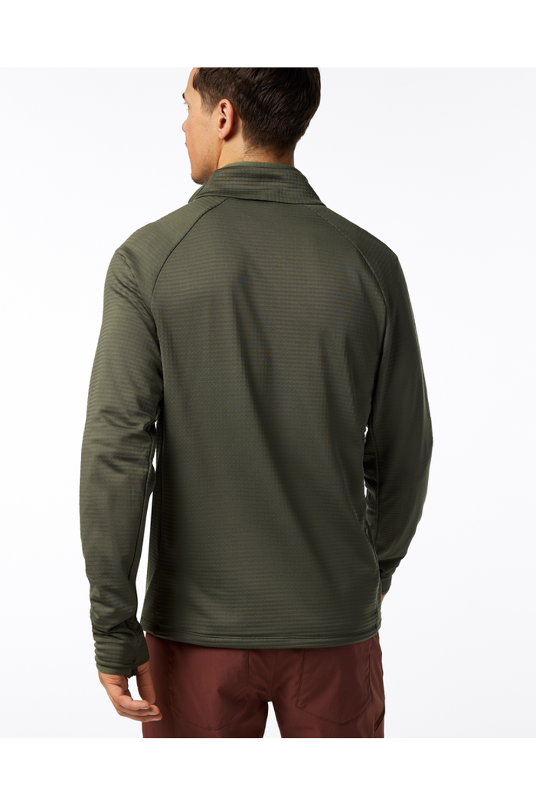 Otero Fleece Half-Zip Pullover - Men's, Alternate, color, Fatigue