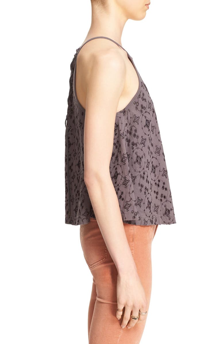 Free People 'Dream Date' Eyelet Tank, Alternate, color, 