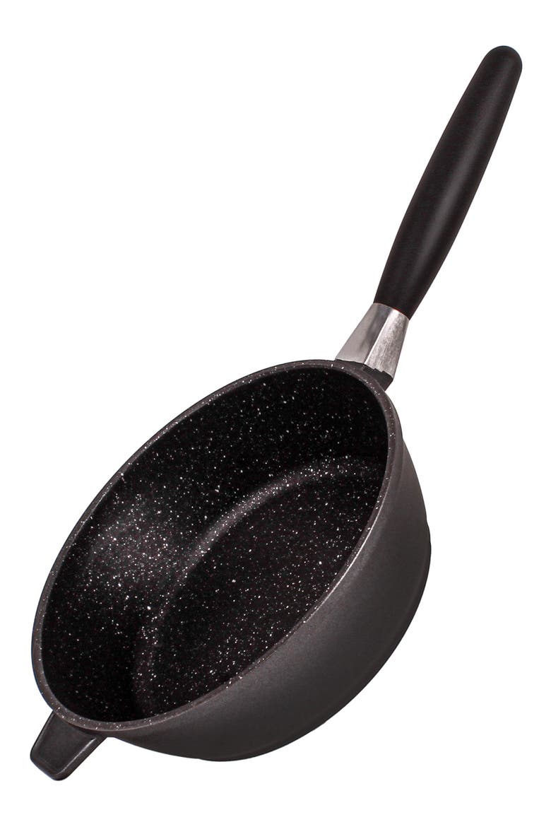 Eurocast 9-Piece Nonstick Cookware Set, Alternate, color, BLACK
