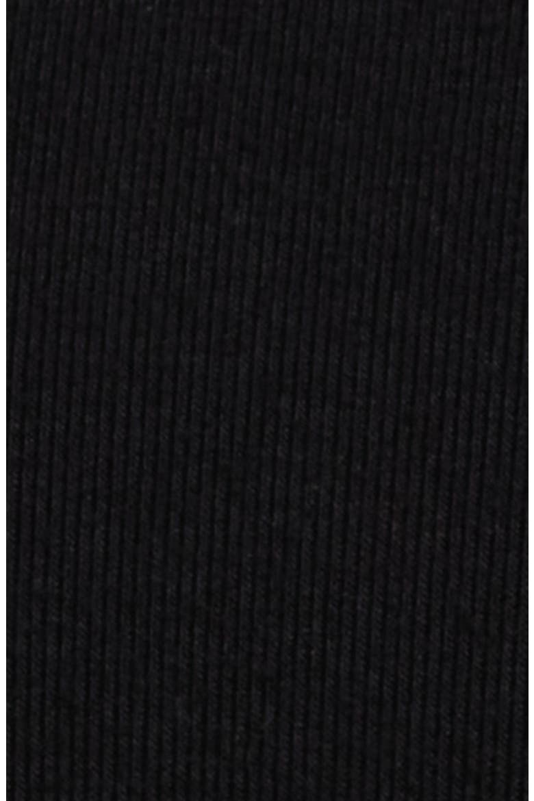 Twist Front T-Shirt, Alternate, color, BLACK