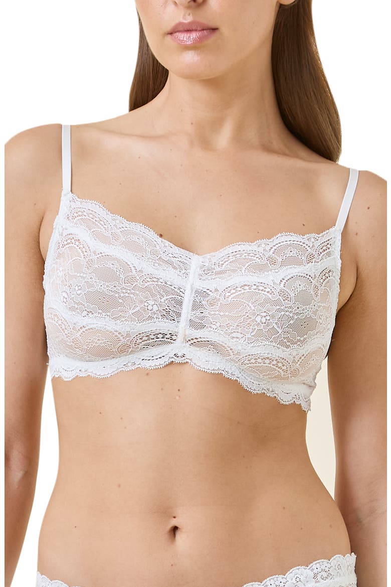 Lace Bralette, Main, color, IVORY