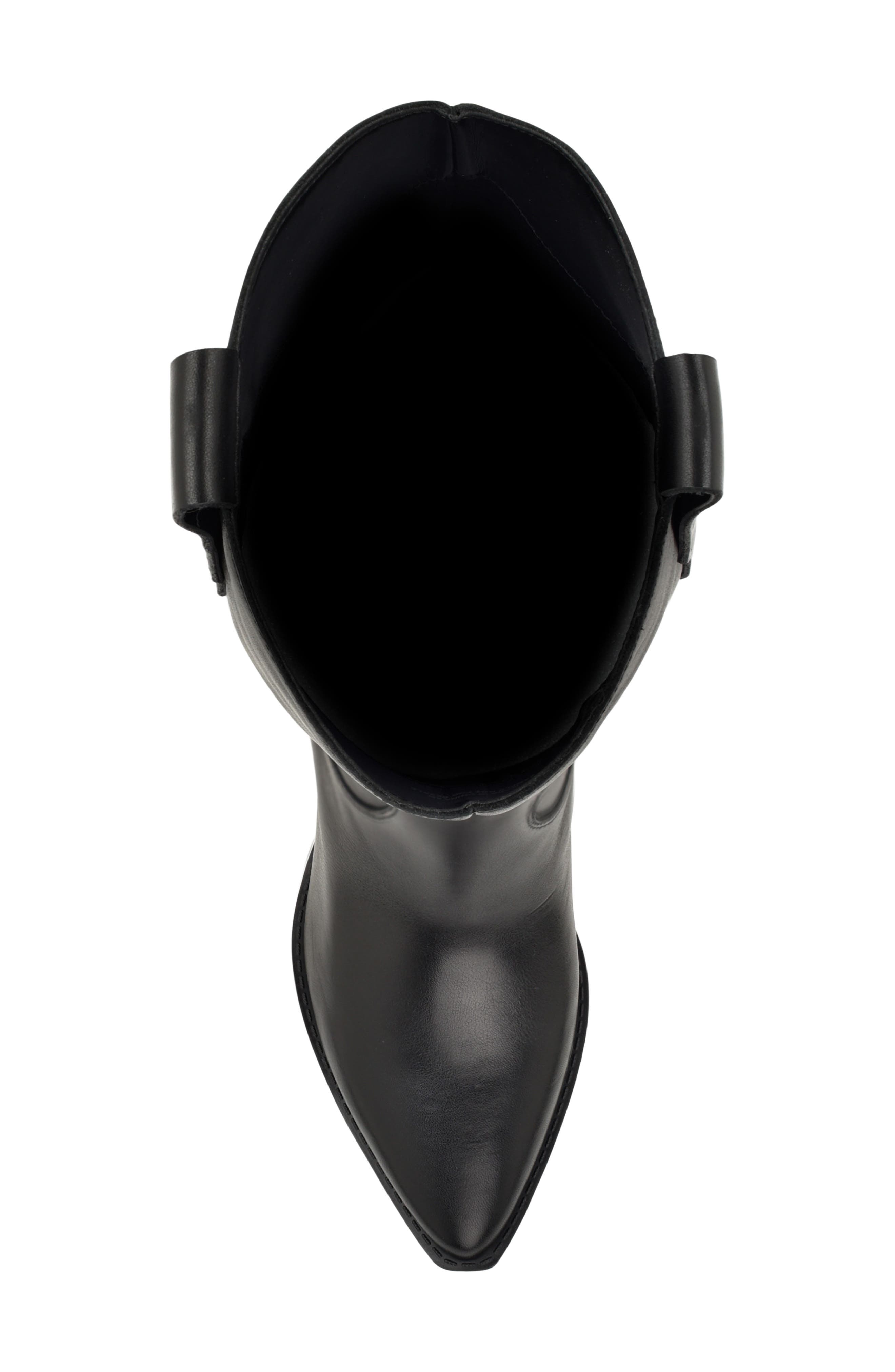 Asken Knee High Boot, Alternate, color, BLACK LEATHER