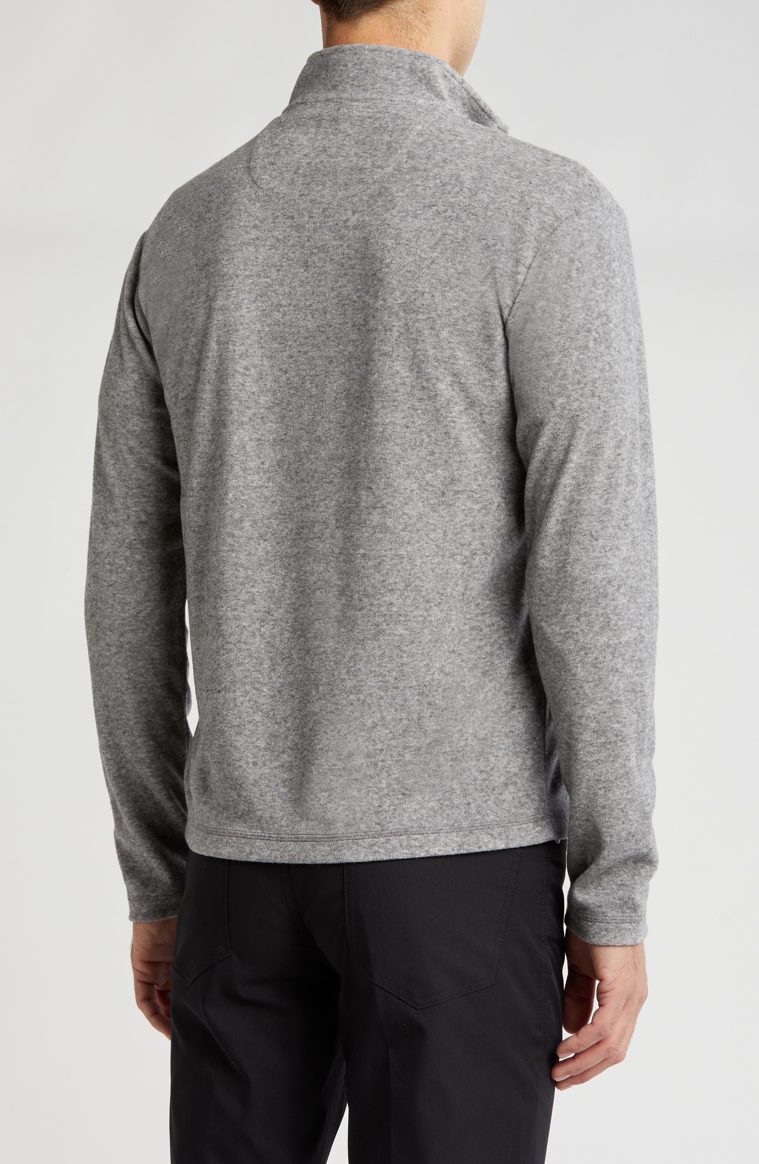 Heather Chenille Quarter Zip Pullover - image 2