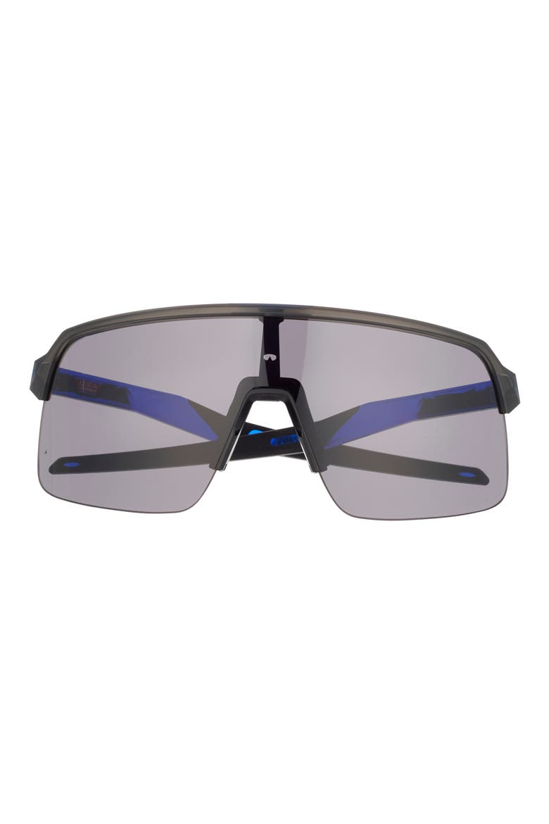 Sutro Lite 139mm Prizm™ Wrap Shield Sunglasses, Main, color, SMOKE