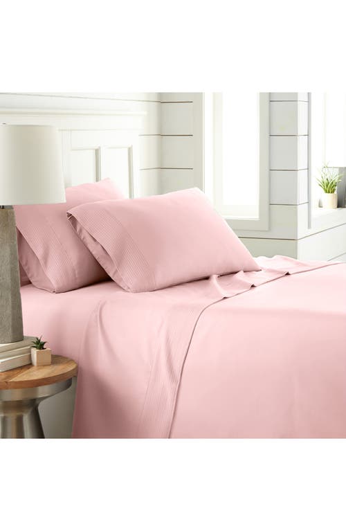 Southshore Fine Linens Premium Collection Pleated Extra Deep Pocket Sheet Set In Pastel Pink