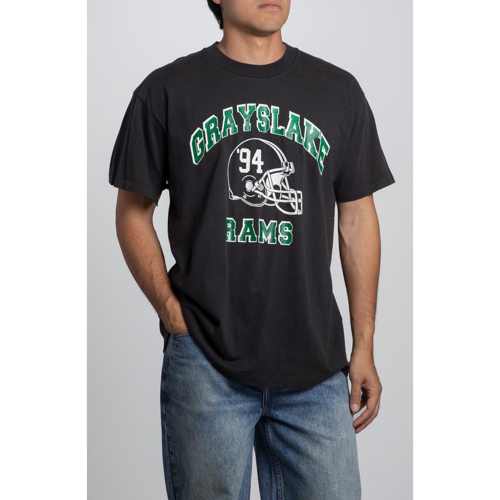 Elwood Vintage 1994 Grayslake Rams Tee In Black